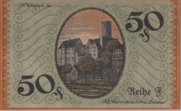50 PFENNIG 1919 Stadt BORNA Saxony UNC DEUTSCHLAND Notgeld Banknote #PH950 - [11] Local Banknote Issues