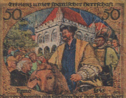 50 PFENNIG 1921 Stadt ERKELENZ Rhine UNC DEUTSCHLAND Notgeld Banknote #PB325 - [11] Local Banknote Issues