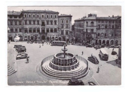 PERUGIA - PIAZZA 4 NOVEMBRE - VIAGGIATA - Perugia