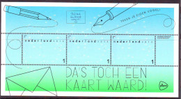 Nederland 2013 - NVPH 3095 - Blok Block - Card Week, Da's Toch Een Kaart Waard - MNH - Nuovi