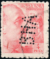 Madrid - Perforado - Edi O 933 - "BHA" Grande (Banco) - Usados