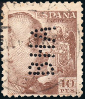 Madrid - Perforado - Edi O 934 - "BHA" Grande (Banco) - Usati