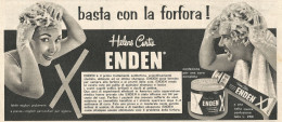W1986 ENDEN - Helene Curtis - Pubblicità Del 1958 - Vintage Advertising - Advertising