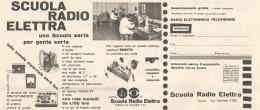 W1976 Scuola Radio Elettra - Torino - Pubblicità Del 1958 - Vintage Advertising - Advertising