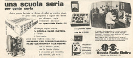 W1977 Scuola Radio Elettra - Torino - Pubblicità Del 1958 - Vintage Advertising - Advertising