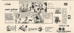 W1974 Scuola Radio Elettra - Torino - Pubblicità Del 1958 - Vintage Advertising - Publicités