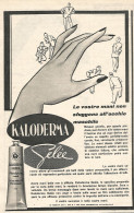 W1938 Kaloderma Gelée - Pubblicità Del 1958 - Vintage Advertising - Publicités