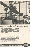 W1933 Bianco Dr. KNAPP - Pubblicità Del 1958 - Vintage Advertising - Publicités
