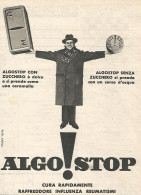 W1944 Algo Stop - Pubblicità Del 1958 - Vintage Advertising - Advertising