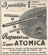 W1941 Progresso Della Super ATOMICA - Pubblicità Del 1958 - Vintage Advertising - Advertising