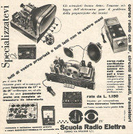 W1922 Scuola Radio Elettra - Specializzatevi - Pubblicità Del 1958 - Vintage Ad - Advertising