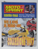 34857 Motosprint A. XXI N. 42 1996 - Scontro Biaggi Waldmann - Novità 1997 - Motores