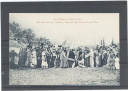 54 -NANCY - LA PASSION A NANCY 1920- SUR LE CHEMIN DU CALVAIRE - RENCONTRE DE JESUS ET DE SA MÈRE. - Nancy