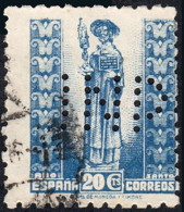 Madrid - Perforado - Edi O 961 - "INP" (Instituto Nacional De Previsión) - Used Stamps