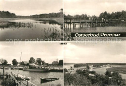 73101969 Prerow Ostseebad Prerowstrom Hafen Bruecke Strand Hohe Duene Prerow Ost - Sonstige & Ohne Zuordnung