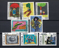 ITALIE Ca. 1976-77: Lot D' Obl. - 1971-80: Used