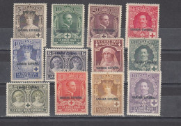 Spanish Sahara 1926 Cruz Roja - MH Set (2-194) - Spanische Sahara