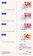 HONG KONG (2024) Postage Prepaid Lunar Year Greeeting Card - Year Of The Dragon - Set Of Four Postcards Airmail - Interi Postali