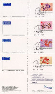 HONG KONG (2024) Postage Prepaid Lunar Year Greeeting Card - Year Of The Dragon - Set Of Four Postcards Airmail - Postwaardestukken