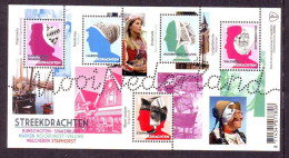 Nederland 2013 - NVPH 3065 - Blok Block - Mooi Nederland, Streekdrachten Verzamelblok - MNH Postfris - Neufs