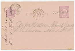 Naamstempel Ouwerkerk 1888 - Storia Postale