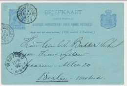 Briefkaart G. 36 S Gravenhage - Berlijn Duitsland 1896 - Material Postal