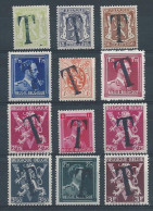 Lot De Valeurs Différentes ** Surchargées "T" 15 C/pc+0.20 € - Stamps