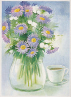 FLOWERS Vintage Ansichtskarte Postkarte CPSM #PBZ243.DE - Fiori