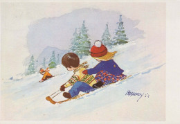 KINDER KINDER Szene S Landschafts Vintage Ansichtskarte Postkarte CPSM #PBU148.DE - Scènes & Paysages