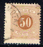 SWEDEN, NO. J21, PERF. 13 - Used Stamps