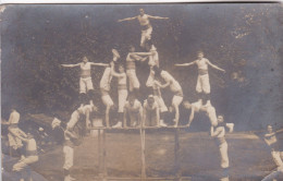 GYMNASTIQUE CARTE PHOTO - Gymnastiek