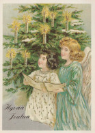 ENGEL Weihnachten Vintage Ansichtskarte Postkarte CPSM #PBP396.DE - Angeli