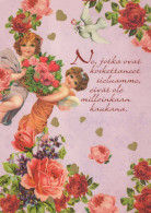 ENGEL Weihnachten Vintage Ansichtskarte Postkarte CPSM #PBP588.DE - Anges