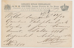 Briefkaart G. 27 Particulier Bedrukt Den Haag - Duitsland 1887 - Ganzsachen