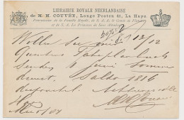 Briefkaart G. 27 Particulier Bedrukt Den Haag - Duitsland 1887 - Material Postal