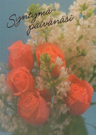 FLOWERS Vintage Ansichtskarte Postkarte CPSM #PAR775.DE - Flowers
