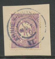 Grootrondstempel Tr. Arnhem - Roosendaal VI 1910 - Cat. Onbekend - Poststempel
