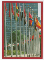 Postal Stationery United Nations 1989 Row Of Flags - UNO