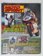 34921 Motosprint 1998 A. XXIII N. 18 - Prova Piaggio Liberty E Yamaha + Poster - Motori