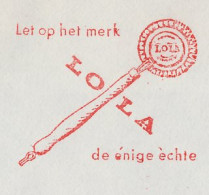 Meter Cover Netherlands 1963 Washing-up Brush - Lola - Amsterdam - Non Classificati