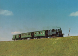 ZUG Schienenverkehr Eisenbahnen Vintage Ansichtskarte Postkarte CPSM #PAA860.DE - Trains