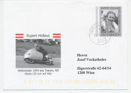 Postal Stationery Austria 2011 Motor Race - Rupert Hollaus - Moto