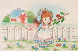 NIÑOS NIÑOS Escena S Paisajes Vintage Tarjeta Postal CPSMPF #PKG705.ES - Escenas & Paisajes