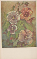 FLORES Vintage Tarjeta Postal CPSMPF #PKG019.ES - Flowers