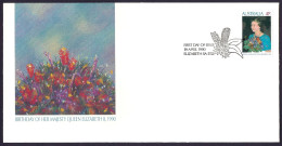 Australia 1990 - Birthday Of Her Majesty Queen Elizabeth II, Flowers - FDC - Sobre Primer Día (FDC)