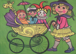 NIÑOS HUMOR Vintage Tarjeta Postal CPSM #PBV381.ES - Humorkaarten