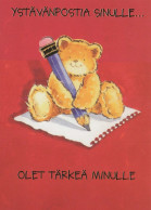 OSO Animales Vintage Tarjeta Postal CPSM #PBS198.ES - Ours