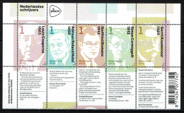 Nederland 2013 - NVPH 3059/3063 - Nederlandse Schrijvers, Dutch Writers, écrivains - MNH - Unused Stamps