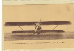 Avion Bréguet XIX à Moteur Lorraine-Dietrich 450 CV - Vue De Face - ....-1914: Précurseurs