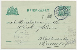 Briefkaart G. 80 A II Amsterdam - S Gravenhage 1910  - Ganzsachen